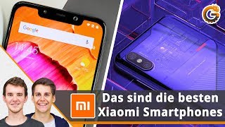 Die besten Xiaomi Handys 2018 Testsieger und Vergleich [upl. by Saddler]