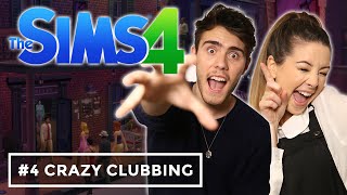 Crazy Night Out Clubbing  Zalfie Sims 4 [upl. by Enirac745]