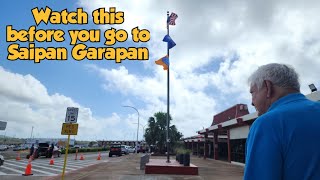 Walking around Garapan Saipan tourist attractions and best foods to go [upl. by Earal1]