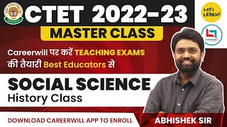 CTET 202223 Master Class for History SST by Abhishek Sir  Lets LEARN [upl. by Pulling]