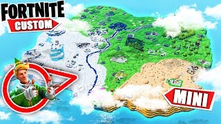 Fortnite MINI Hide and Seek BUT the map is TINY WHERE will I HIDE Fortnite Creative Mode [upl. by Nnairac]