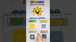 SPRUNKI MrSun ASMR Phase 1vs2vs3vs4squishyblindbag papercraft sprunkiincrediboxsquishy shorts [upl. by Jamesy733]