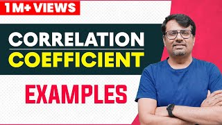 Correlation Coefficient  Correlation Coefficient Example  Statistics [upl. by Yrrehc]