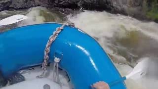 White Water Rafting Class 5 Penobscot River Maine [upl. by Eylrac]