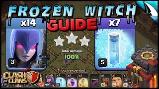 Frozen Witch Guide Th 10  Super Strong  Clash of Clans [upl. by Down527]