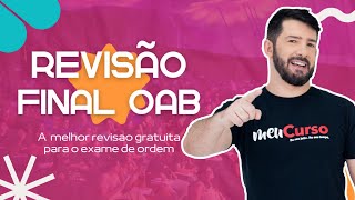 A MELHOR REVISÃO GRATUITA PARA OAB [upl. by Baudin]