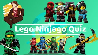 Lego Ninjago Quiz  Teil 1  Leicht  Lego Ninjago Deutsch [upl. by Aihsekram]