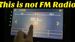 Review Car Radio App for Android Head Unit Not a FM Radio [upl. by Sidoney]