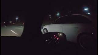 MercedesBenz C32 AMG 450HP W203 vs Audi S4 B8 450HP  80230kmh Round 1  HighSpeed Showdown [upl. by Isabelle]