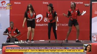 BBNAIJA 2020 LAYCON VEE NENGI AND TOLANIBAJ AIRTEL 444 PERFORMANCE [upl. by Auqeenwahs]