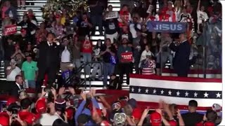 How Great Thou Art At The Trump Rally [upl. by Piers801]