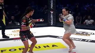 ZUSJE vs ESMERALDA GODLEWSKA PRIME MMA 4 [upl. by Sidney443]