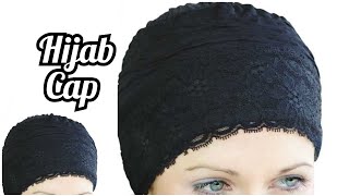 Hijab cap cuttingamp stitching net hijab cap [upl. by Ennoid546]