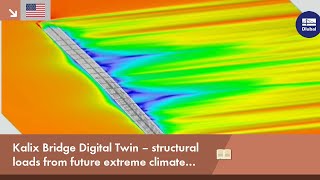 Kalix Bridge Digital Twin – structural loads from future extreme climate events [upl. by Keffer299]