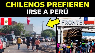 Chilenos Prefieren Irse a Perú  Fuerte Sequía Afecta Chile [upl. by Ogdon712]