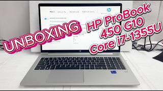 HP ProBook 450 G10 i71355U Unboxing amp Review  85D04EA [upl. by Gonick]