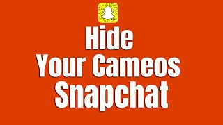 How to Hide Your Cameos on Snapchat [upl. by Fira]