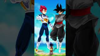 Vegeta vs Black goku who is stronger 😁 anime dbs db dbz dragonballsuper vegeta blackgoku [upl. by Sordnaxela]