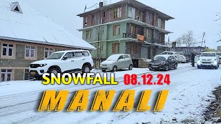 Today Snowfall near Atal Tunnel Manali Lahaul spiti Himachal Pradesh [upl. by Neenahs]