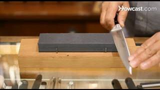 How to Use a Sharpening Stone  Knives [upl. by Kyred]