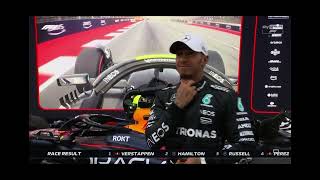 Nico Rosberg interviews Lewis Hamilton  2023 Spanish Grand Prix [upl. by Particia]