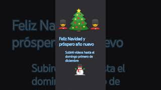 humor feliz Navidad y les deseo un buen próspero año nuevo [upl. by Zobias432]