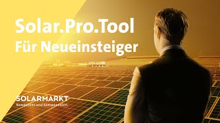 Webinar  SolarProTool für Neueinsteiger [upl. by Harutak]