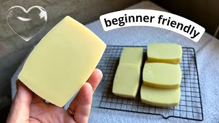 Soap Making Tutorial and Recipe for Absolute Beginners you can do it [upl. by Irolam]