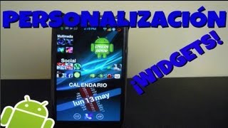 Los mejores Widgets para Android  Nova Launcher [upl. by Notlaw]