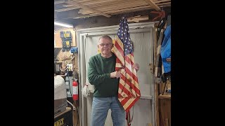 Draped American Flag How I made mine [upl. by Dasha677]