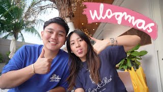 vlogmas day 03 ♡ spontaneous trip to a resort amp sharing our christmas wishlist [upl. by Siladnerb64]