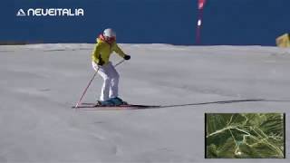 Neveitalia carving ski 20184 Pampeago Pista Agnello 02 [upl. by Bella326]