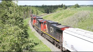 RAILTIME  CN in Western Canada  volume 38 [upl. by Damalas]