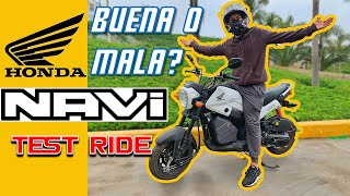 HONDA NAVI 2021  REVISADO COMPLETO ✅  TEST RIDE [upl. by Ttessil312]