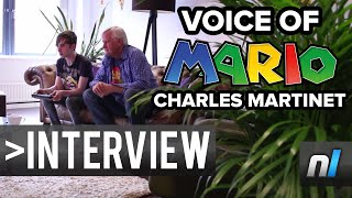 Charles Martinet Interview  Super Mario Maker Voicing Mario and More [upl. by Eniamej785]