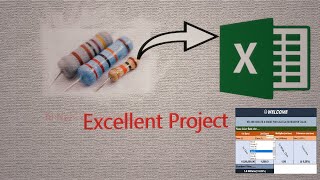 How to calculate Resistor Color Code value using  Excel [upl. by Church]