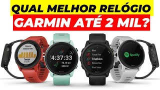 Top 5 Melhores Relógios GARMIN de Até 2000 Reais [upl. by Kciredor]