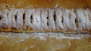 Schneller Apfelstrudel mit Blätterteig [upl. by Winnick]