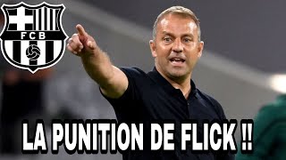 🚨🚨La punition de Flick après la défaite contre la Real Sociedad  🔥🔥 [upl. by Enelad328]