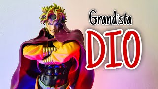 Dio Statue JoJos Bizarre Adventure Bandai Banpresto Grandista Unboxing and Review [upl. by Severen449]