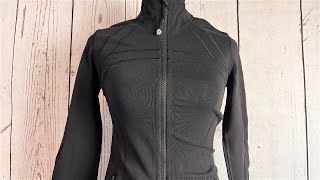 Review of the Lululmeon Define Jacket Luon in Black [upl. by Annazor]