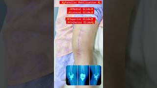 Patellar Mobilizationfitnessexercisephysiotherapyshortsshortyoutubeshortsvlogvlogsreels [upl. by Wilie]