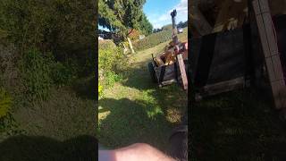 Przyczepka do traktorka kosiarki kosiarka traktory mower viral shorts farming automobile [upl. by Pazia]