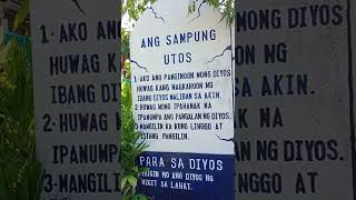 katoliko sampung utos ng diyos [upl. by Dragde]