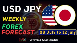 USDJPY Weekly Forex Forecast  USDJPY Technical Analysis [upl. by Lourdes]