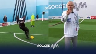 Yannick Bolasie amp Jimmy Bullard recreate Rooneys ICONIC goal vs Arsenal  You Know The Drill Live [upl. by Assirroc868]