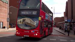 London Buses Uxbridge Bus Station [upl. by Annawat]