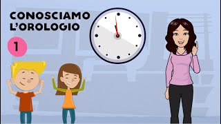 Ciao bambini  Conosciamo lorologio  didatticainclusiva [upl. by Adne]