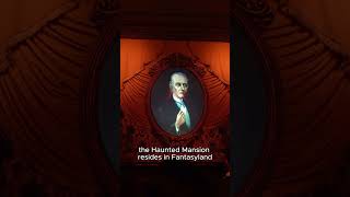 Did You Know The Haunted Mansion Is in Four Different Lands disneypark hauntedmansion [upl. by Eetsirhc]