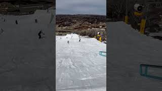 Connor Felix bs blunt 2  fs blunt 2 snowboarding dopesnow therealdopesnow gosnowboarding [upl. by Cheke611]